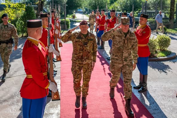 Čelnici Kfora i crnogorski vojni…