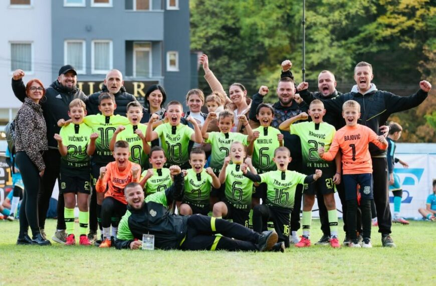 Zlatna generacija 2015: Rudar šampion Coerver kupa u Novom Pazaru