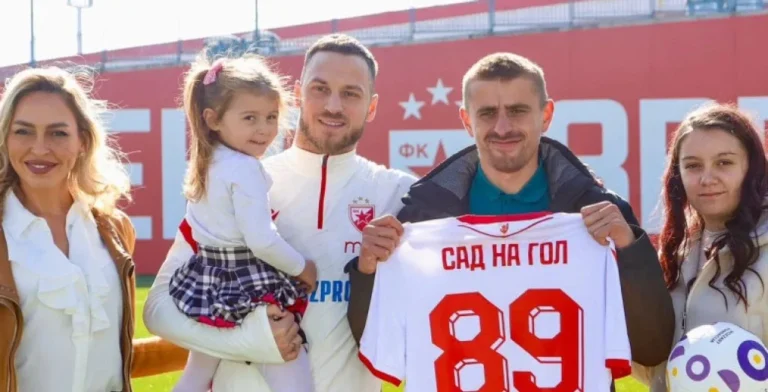 Crvena zvezda pomogla porodici Maksić iz Goraždevca