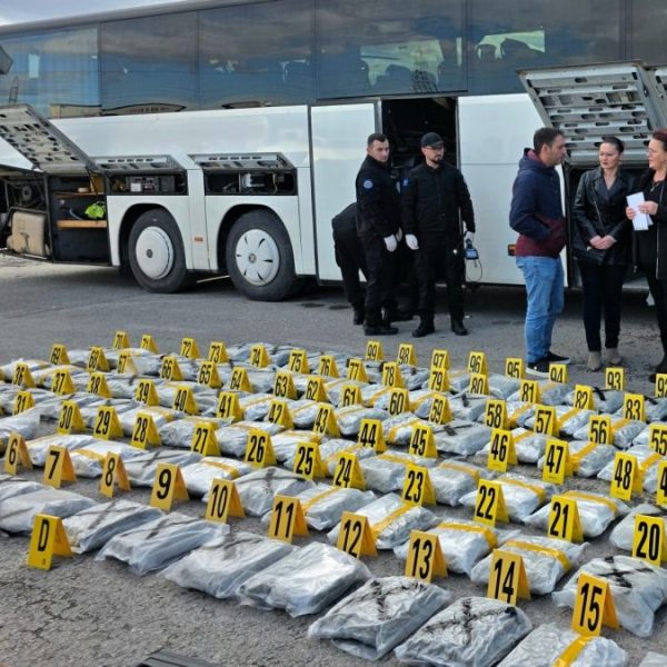 Priština: Zaplenjeno 120 kg narkotika,…