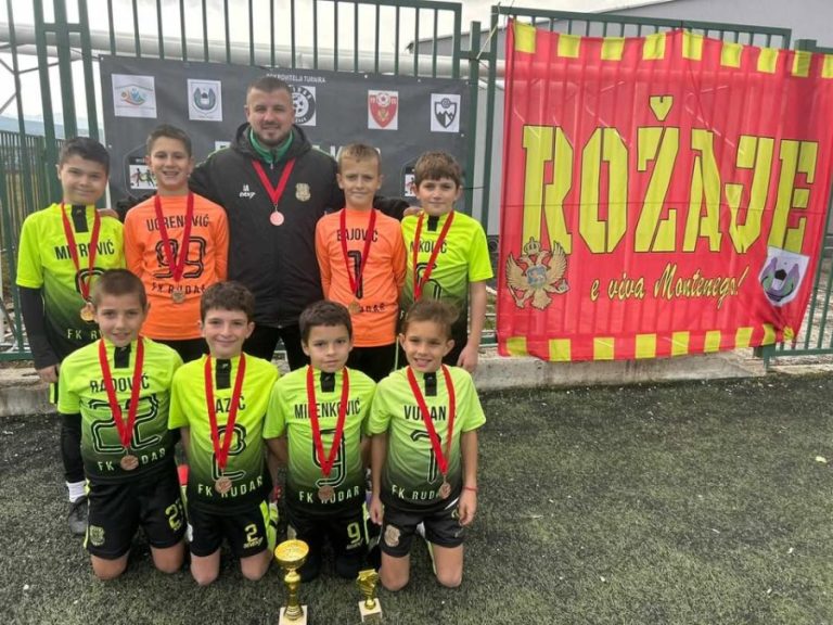 Bronza za male fudbalere FK Rudar u Rožajama