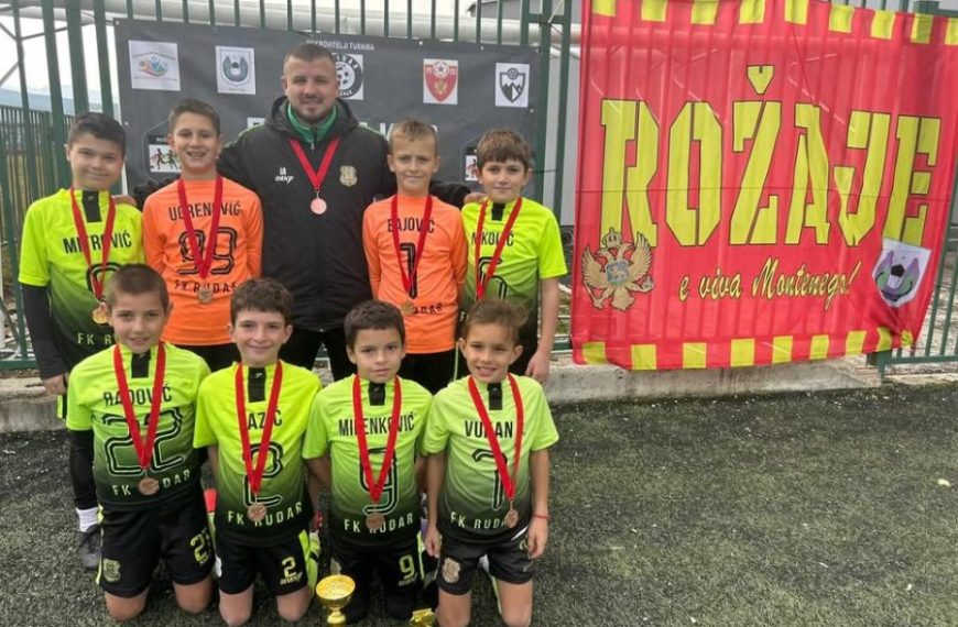 Bronza za male fudbalere FK Rudar u Rožajama