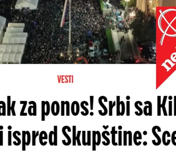 Da li svi Srbi podržavaju…