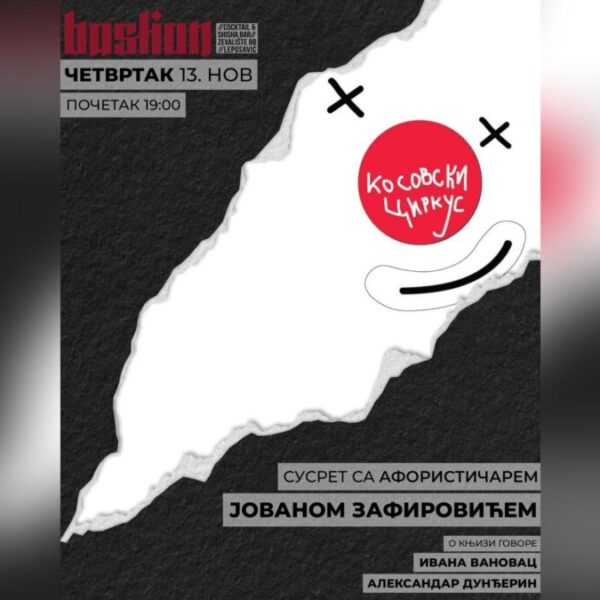 Veče satire sa Jovanom Zafirovićem…