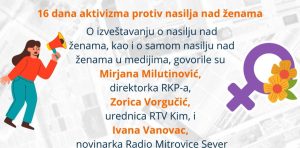Nasilje nad ženama svakodnevica: Poruke novinarki tokom 16&hellip;