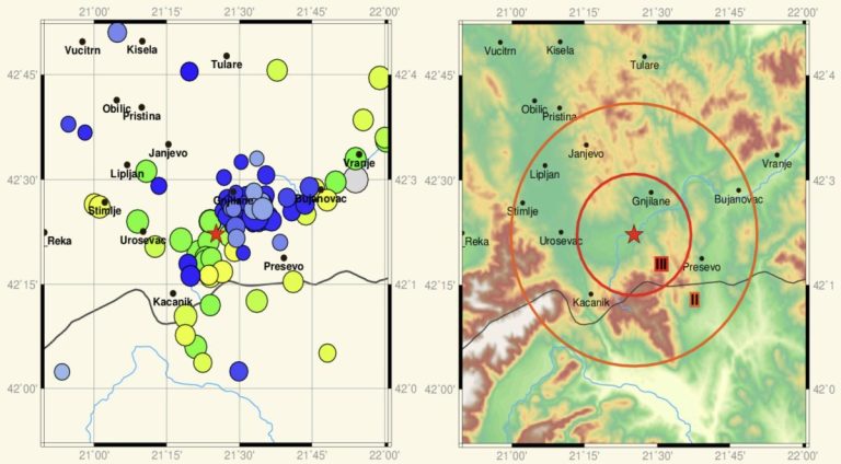 Zemljotres 3.0 stepena Rihterove skale registrovan u regionu&hellip;