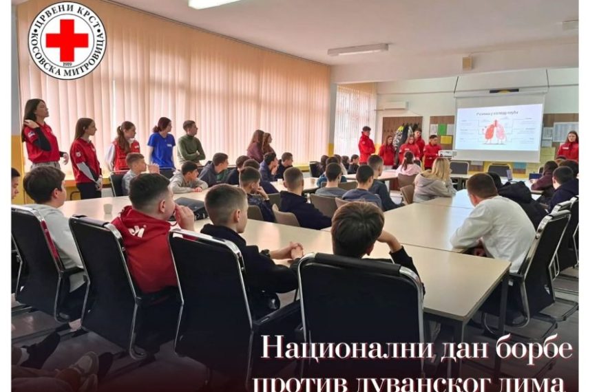 Volonteri Crvenog krsta održali radionice o štetnosti duvanskog dima