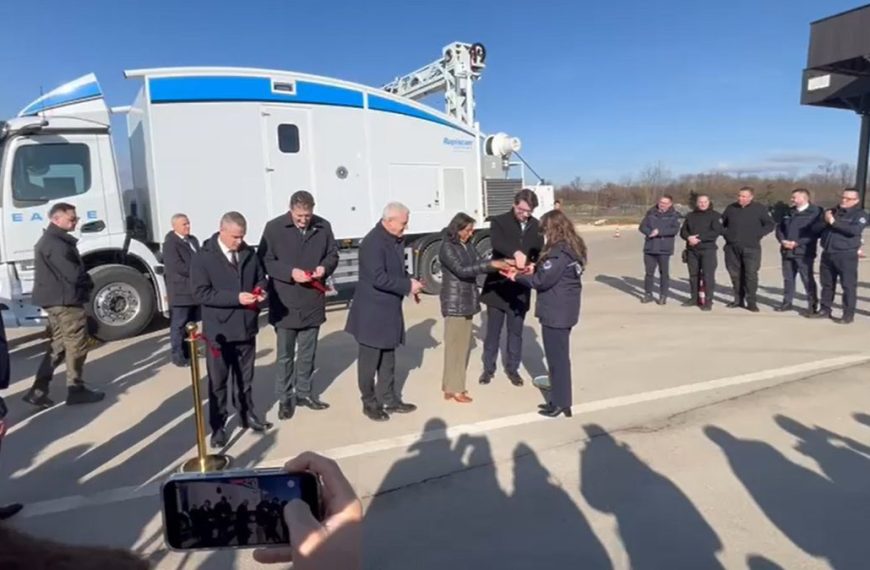 Merdare: SAD donirale Kosovu skener za kontrolu uvoza robe