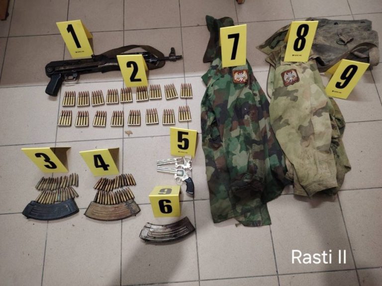Policija na severu Kosova pronašla oružje i municiju na tri lokacije