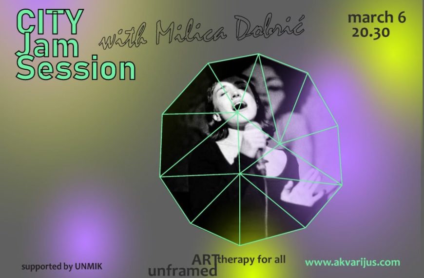 Muzičarka Milica Dobrić večeras u „Akvarijusu“