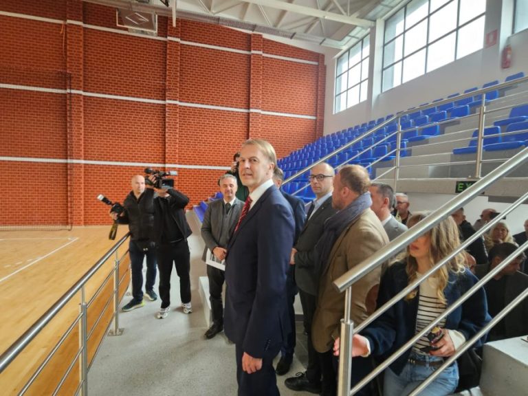 Orav otvorio Sportsku halu u Žitkovcu: EU uložila 2,5 miliona evra
