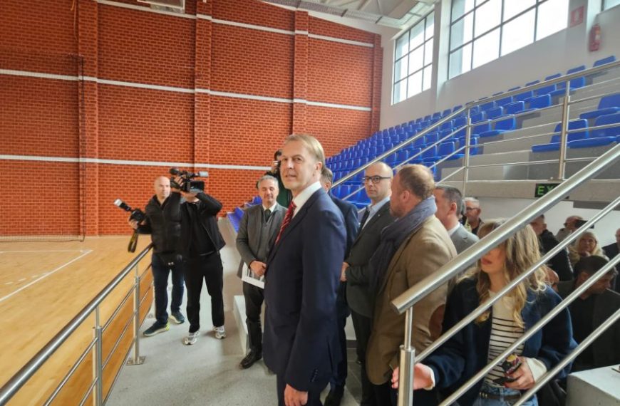 Orav otvorio Sportsku halu u Žitkovcu: EU uložila 2,5 miliona evra