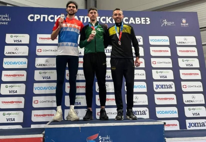 Nikola Mijailović iz Leposavića šampion Srbije u trci na 3.000 metara u Beogradu