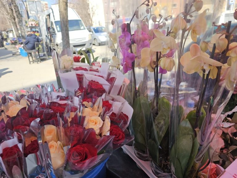 Dan žena obojen cvećem: Mitrovčani daruju ruže, karanfile, orhideje
