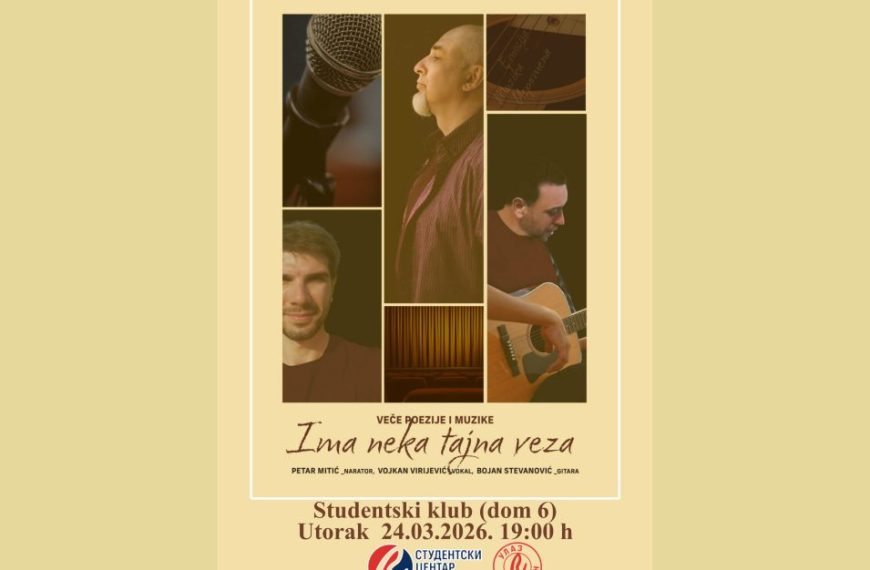 „Ima neka tajna veza“ – spoj poezije i&hellip;