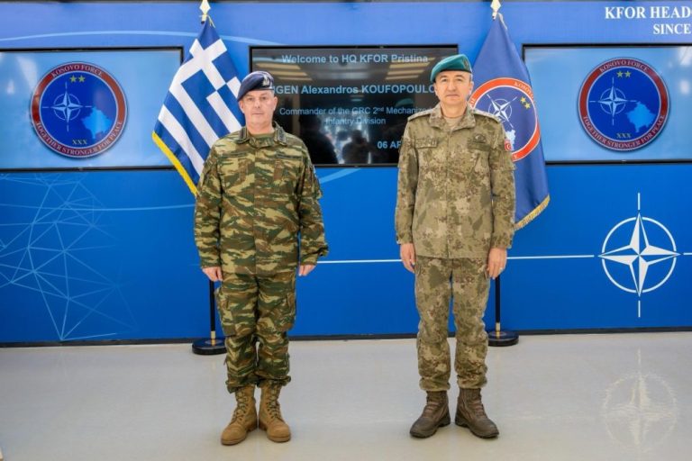 Komandant Kfora i grčki general razgovarali o bezbednosti