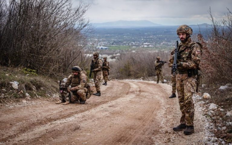 KFOR: Pešačke patrole uz podršku K9 timova