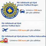 Kosovska carina objavila nove limite…