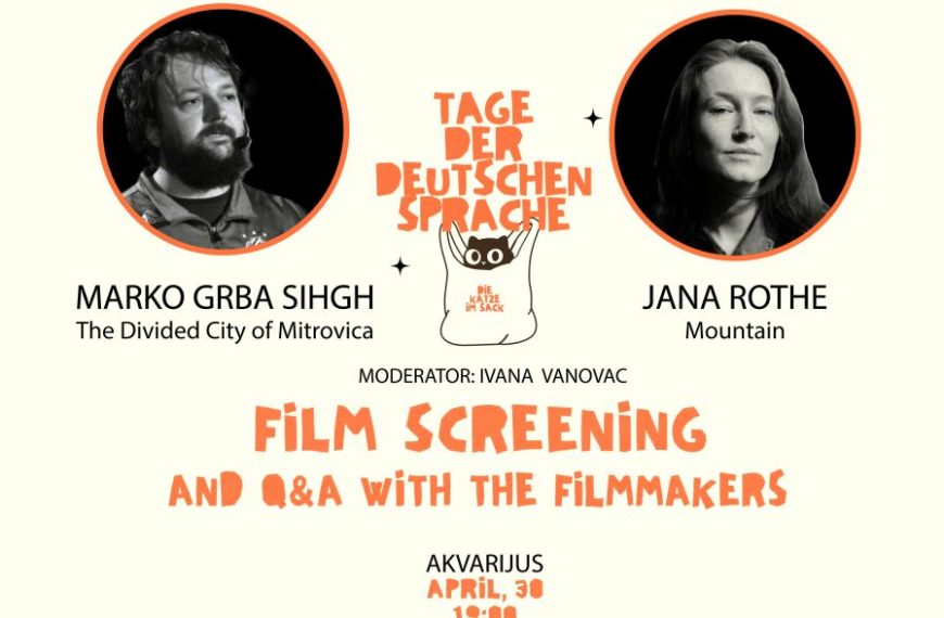 Dokumentarni filmovi u „Akvarijusu“: „Mitrovica – podeljeni grad“ i „Planina“