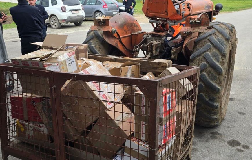Uhapšen osumnjičeni za krijumčarenje robe u Kamenici