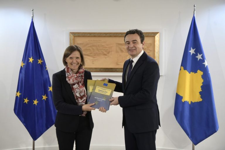 Palatova predstavila Kurtiju nalaze ekspertske misije EU o izbornim procesima na Kosovu