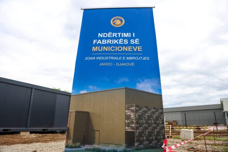 Kosovo dobija prvi industrijski kompleks za proizvodnju municije u Đakovici