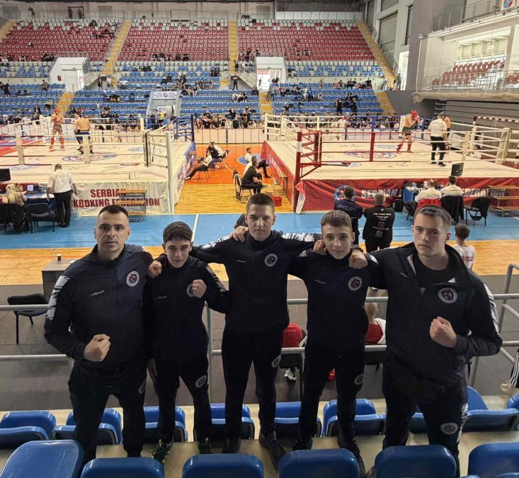 Tri medalje za kik-boks klub „028“ na Prvenstvu Srbije u Kraljevu