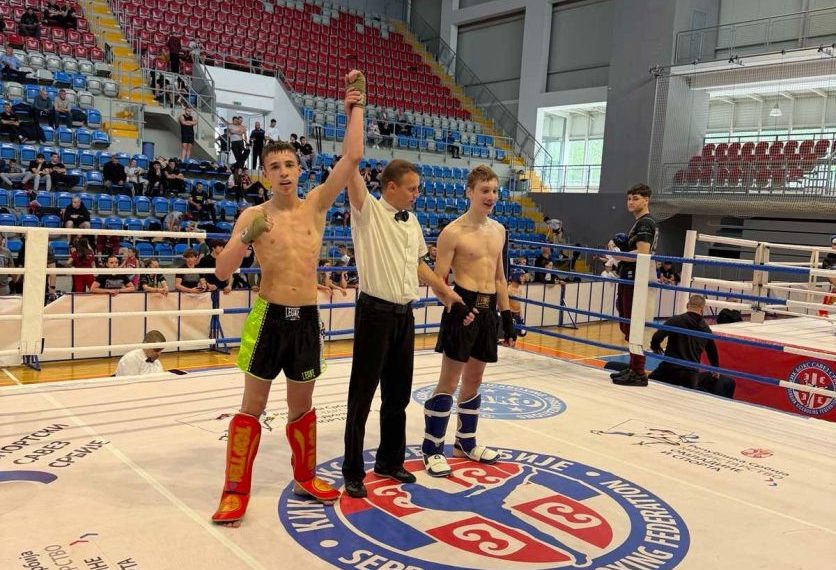 Reprezentativac Kik-boks kluba 028 Filip Jokić brani boje Srbije na Balkanskom prvenstvu