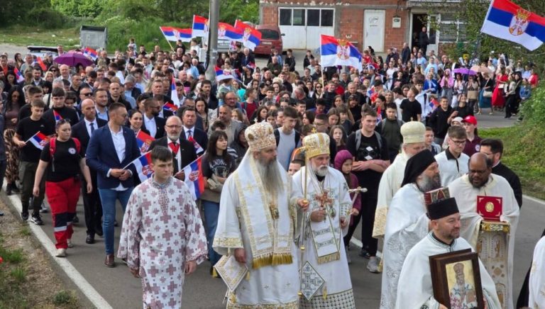 U Leposaviću proslavljena slava crkve Svetog Vasilija Ostroškog