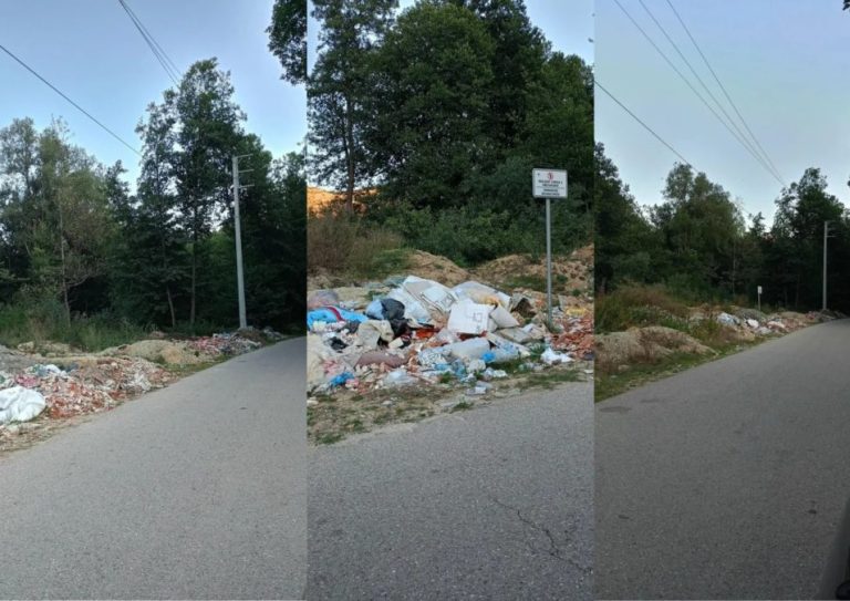 Dragaš: Ulaz u selo Mlike pretvoren u divlju deponiju uprkos zabrani bacanja otpada