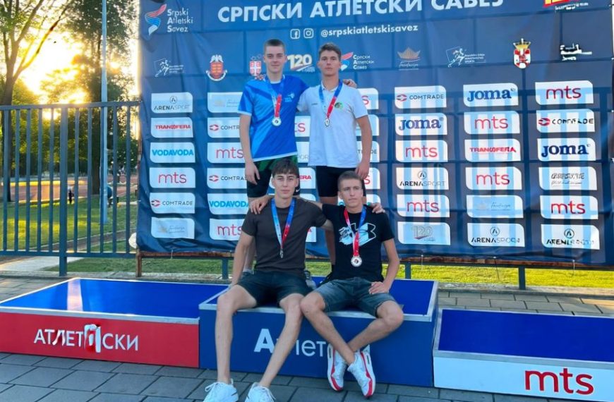 Atletičari Trepče osvojili pet medalja na Prvenstvu Srbije za starije juniore