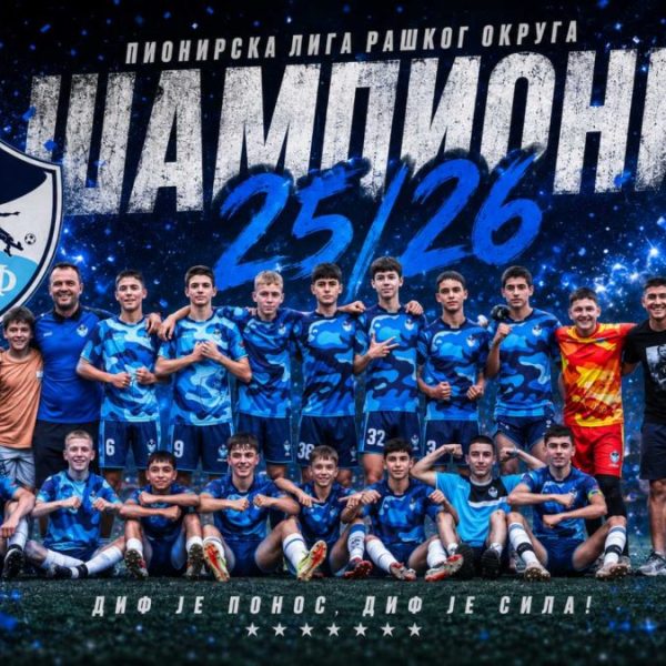 OFK Dif regionalni šampion u…