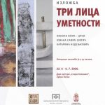 Izložba „Tri lica umetnosti“ u&hellip;