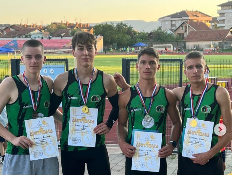Veliki uspeh atletičara Trepče – četiri medalje na prvenstvu u Ćupriji