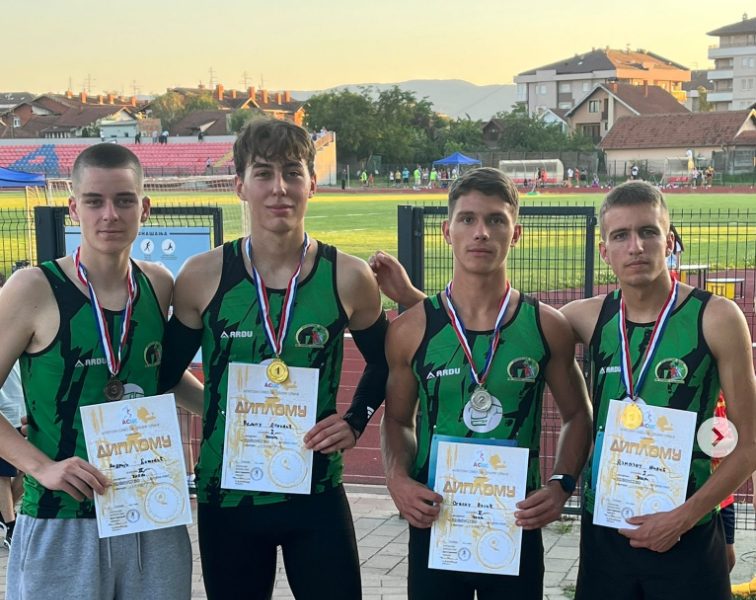 Veliki uspeh atletičara Trepče – četiri medalje na prvenstvu u Ćupriji