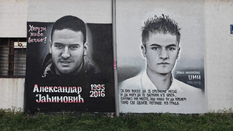 Obnovljeni murali u Leposaviću i Sočanici