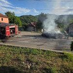 Kod Sočanice izgoreo automobil, sumnja…
