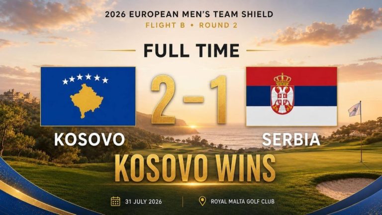 Kosovo pobedilo Srbiju u golfu