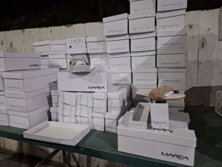 Kosovska carina na Đeneral Jankoviću zaplenila 128 pari obuće poznatih robnih marki