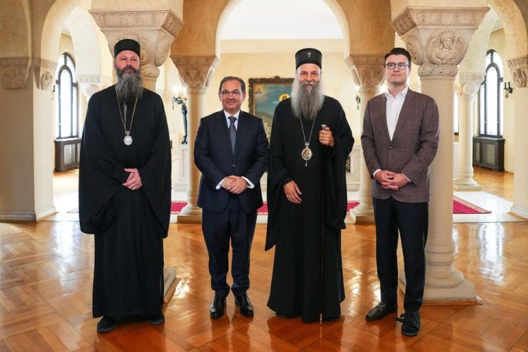 Patrijarh Porfirije u Vašingtonu o položaju Srba i zaštiti verske baštine na KiM
