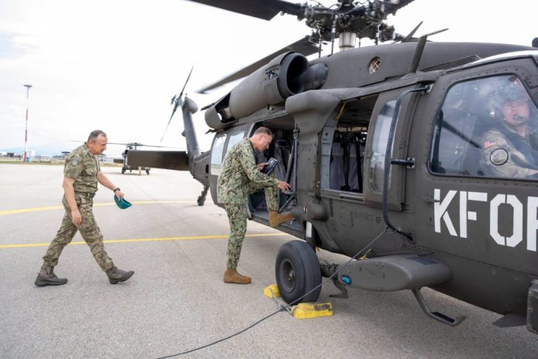 Admiral NATO-a upoznat sa bezbednosnom situacijom na Kosovu