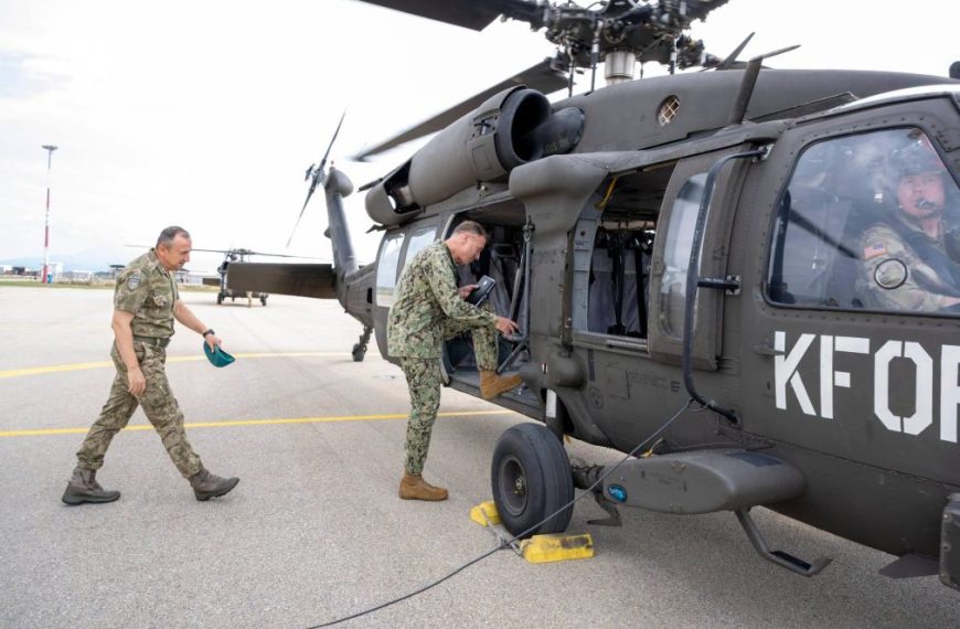 Admiral NATO-a upoznat sa bezbednosnom situacijom na Kosovu