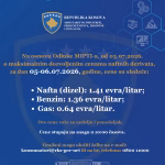 Objavljene cene derivata za danas&hellip;