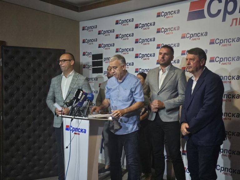 Srpska lista: Ogoljena institucionalna represija, Rašković transportovan za Beograd
