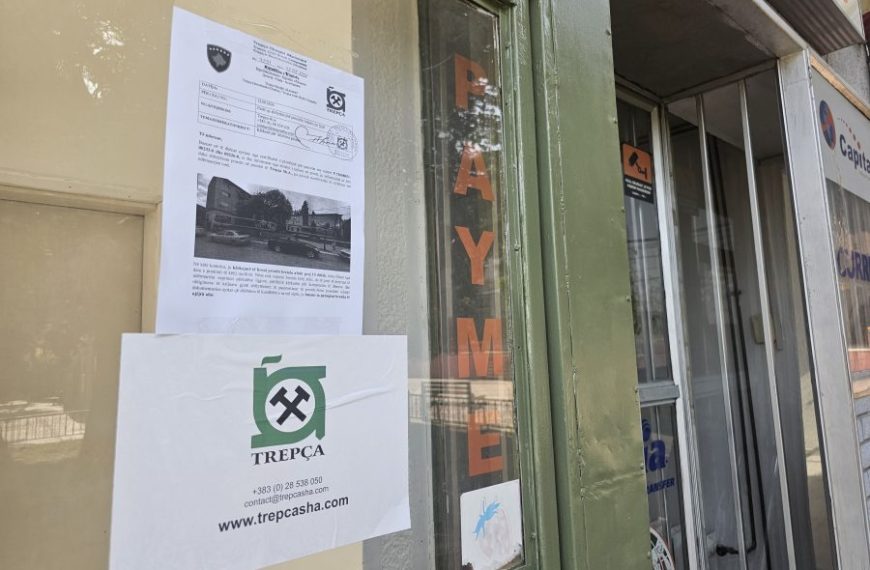 Trepča traži da se oslobode lokali u centru Zvečana
