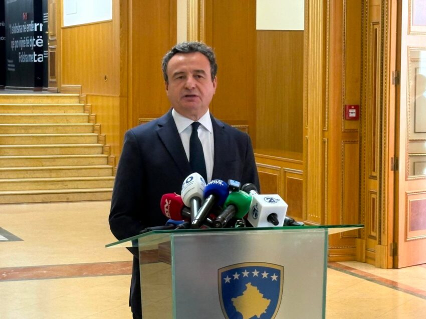 Kurti: Konstituisanje Skupštine bez dogovora o predsedniku vodi ka novom raspuštanju