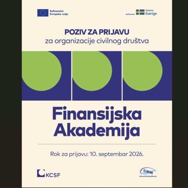 Otvoren poziv za Finansijsku akademiju&hellip;