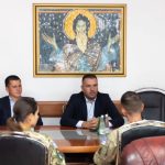 Perović sa komandantom Regionalne komande…