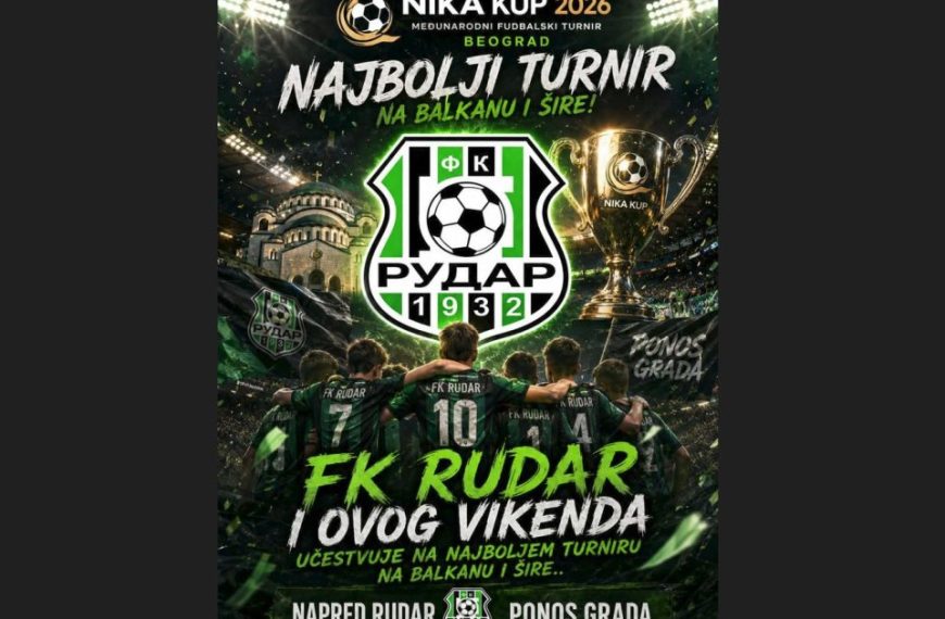 Mladi fudbaleri Rudara ovog vikenda na Nika Kupu u Beogradu