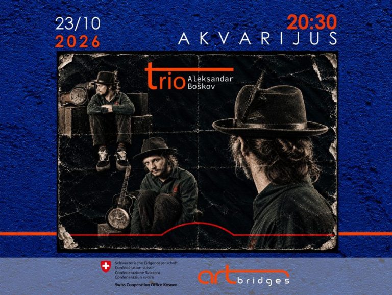 „Aleksandar Boškov trio“ nastupa u Akvarijusu